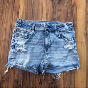 American Eagle Outfitters Light Blue Jean Shorts